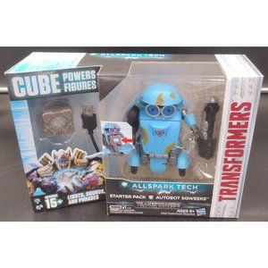 Hasbro Transformers Cube Powers Figures AllSpark Tech Autobot Sqweeks Starter